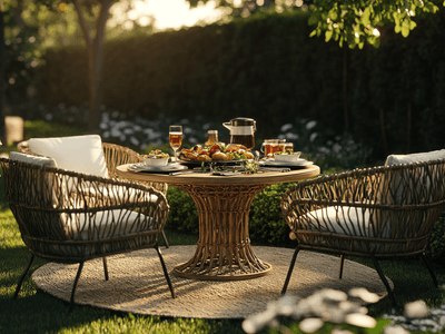 Matplatser i trädgården: Från picknick till gourmetmiddag