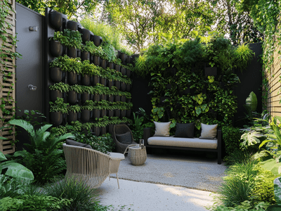 Små trädgårdar designa: Så använder du utrymmet optimalt