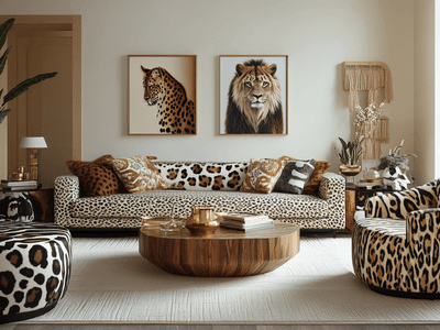 Djurmönstertrend för ditt hem: Så stylar du leopard, zebra & co. rätt
